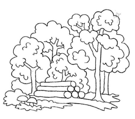 Трафареты на тему осень