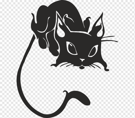 Трафарет кота