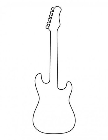 Электрогитара контур