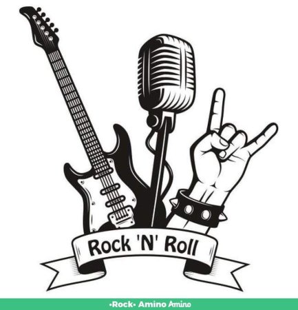 Наклейки в стиле рок