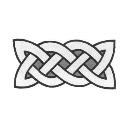 Кельтские узоры на топор