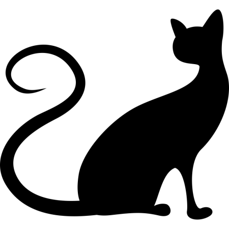 Силуэты котов