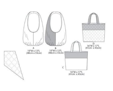 Сумка Хобо Prada выкройки
