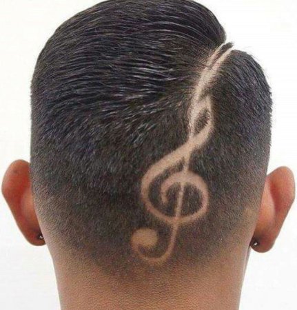 Хаер тату на волосах для мальчиков