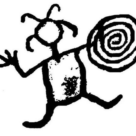 Петроглиф шаман