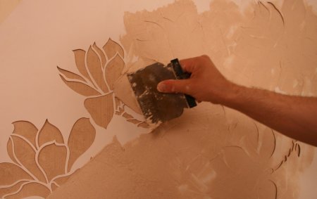 Трафареты для декоративной штукатурки