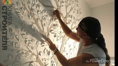 Трафареты для декора стен под шпаклевку