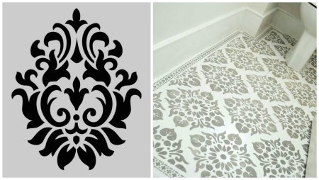 Трафареты для стен