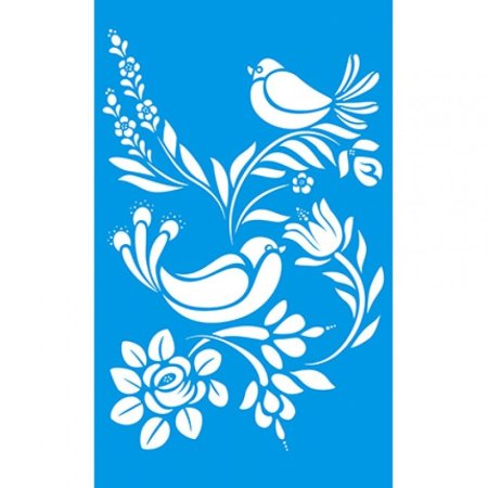 Орнамент Гжель раскраска