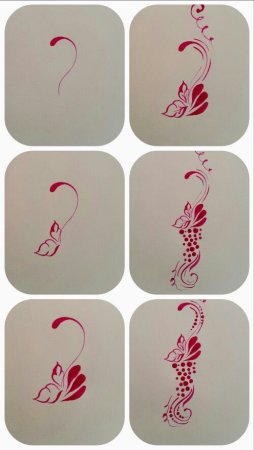 Трафареты ногтей для рисования