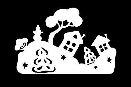 Новогодние трафареты НАОК