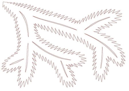 Новогодние узоры на окна