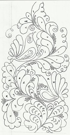 Русские узоры и орнаменты раскраска