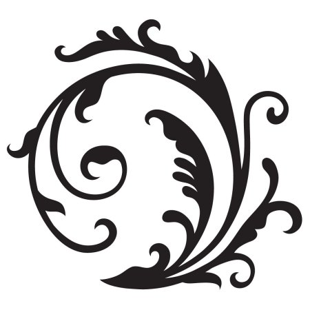 Трафареты узоров для декора