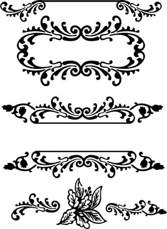 Орнамент вензеля