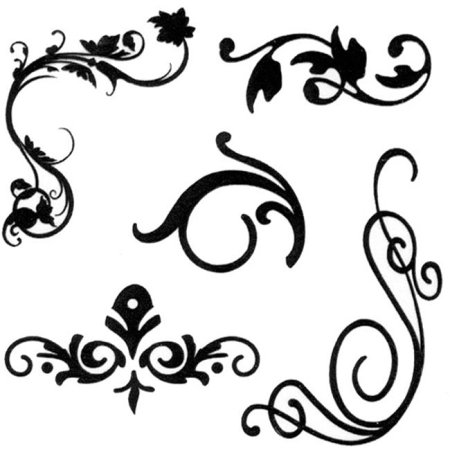 Вензель контур