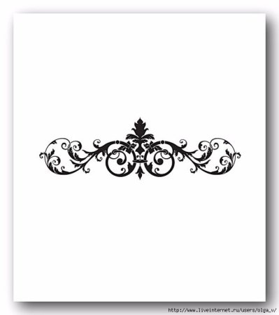 Вензеля для декупажа