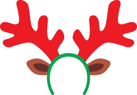 Рога оленя мультяшные