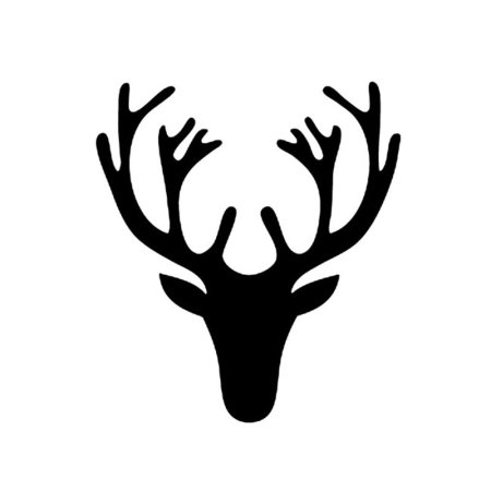 Оленьи рога контур