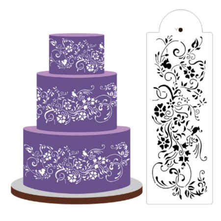 Трафареты для декора торта