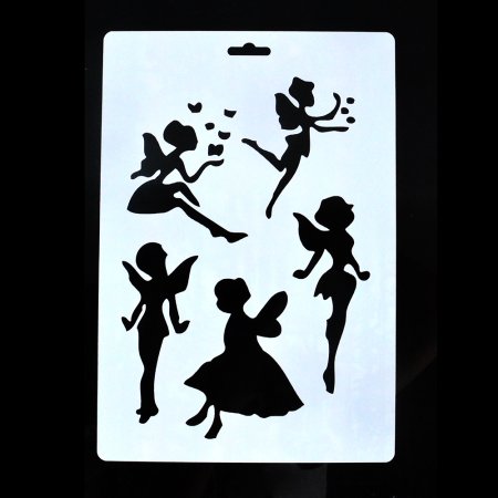 Трафарет для торта Фея