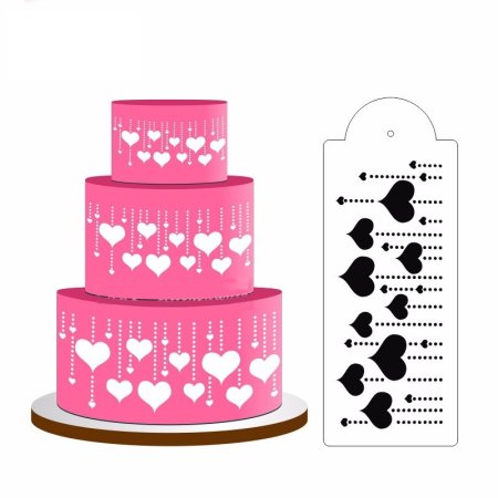 Трафареты для декора торта