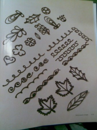 Рисование шоколадом на бумаге