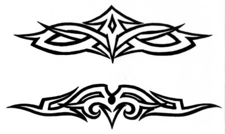 Кельтские узоры на ножах