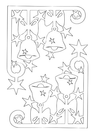 Трафарет "окна"