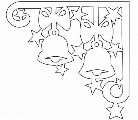 Новогодние трафареты на окн