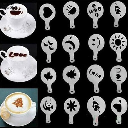 Coffee Barista Stencils набор