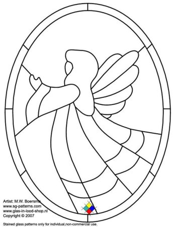 Витражная роспись по стеклу эскизы