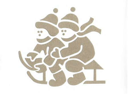 Трафарет "новогодний"