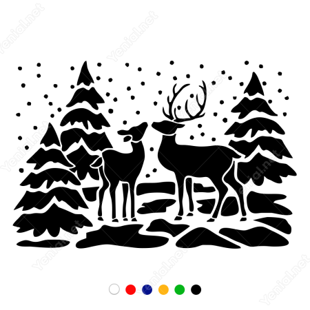 Трафарет "новогодний"