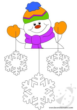 Трафареты для поделок на новый год