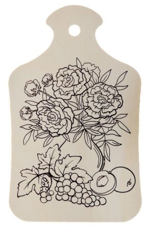 Трафарет разделочной доски