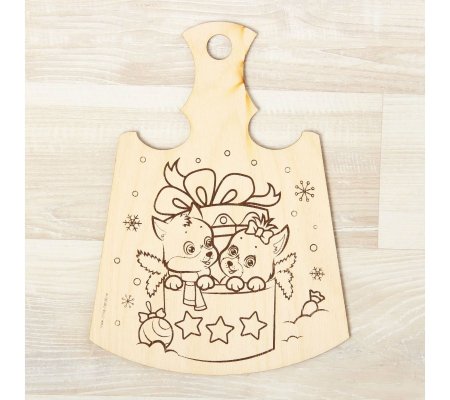 Доска разделочная с Выжиганием