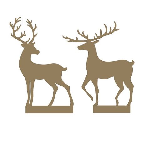 Фигурка оленя для вырезания