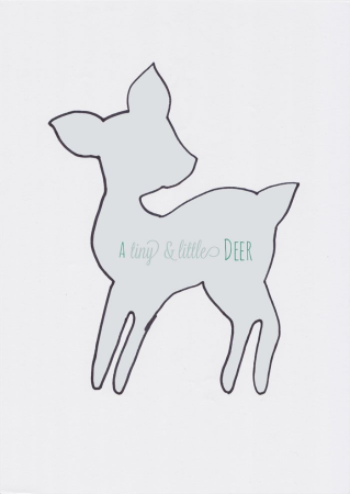 Новогодние аппликации на окна олени