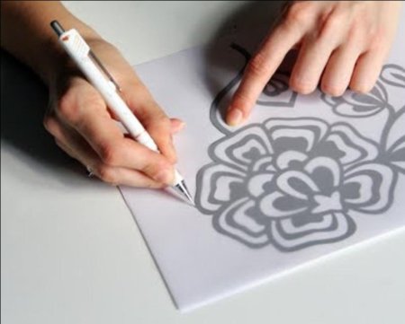 Бумага для изготовления трафаретов