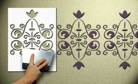 Трафареты для декора стен