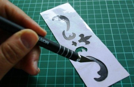 Как самому сделать трафарет