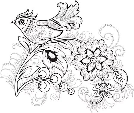 Петриковская роспись трафареты для росписи