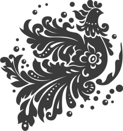 Узоры цветов трафарет