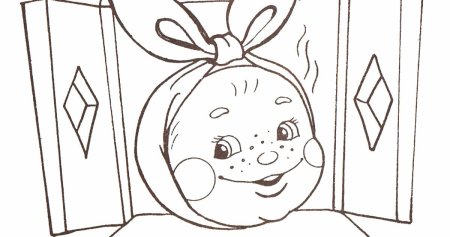 Сказка по щучьему велению раскраска