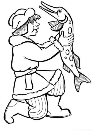 Раскраска. Репка