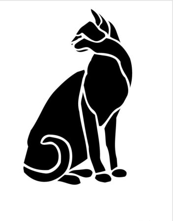 Трафареты животных