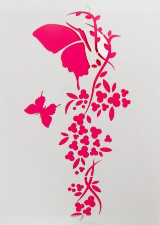 Самоклеящиеся трафареты для декора