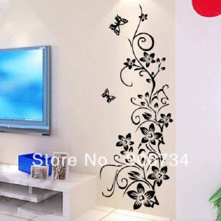 Декоративные узоры на стене