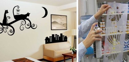 Трафарет для краски